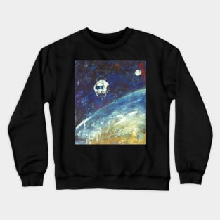 Wheatley In SPAAAAAACE!!! Crewneck Sweatshirt